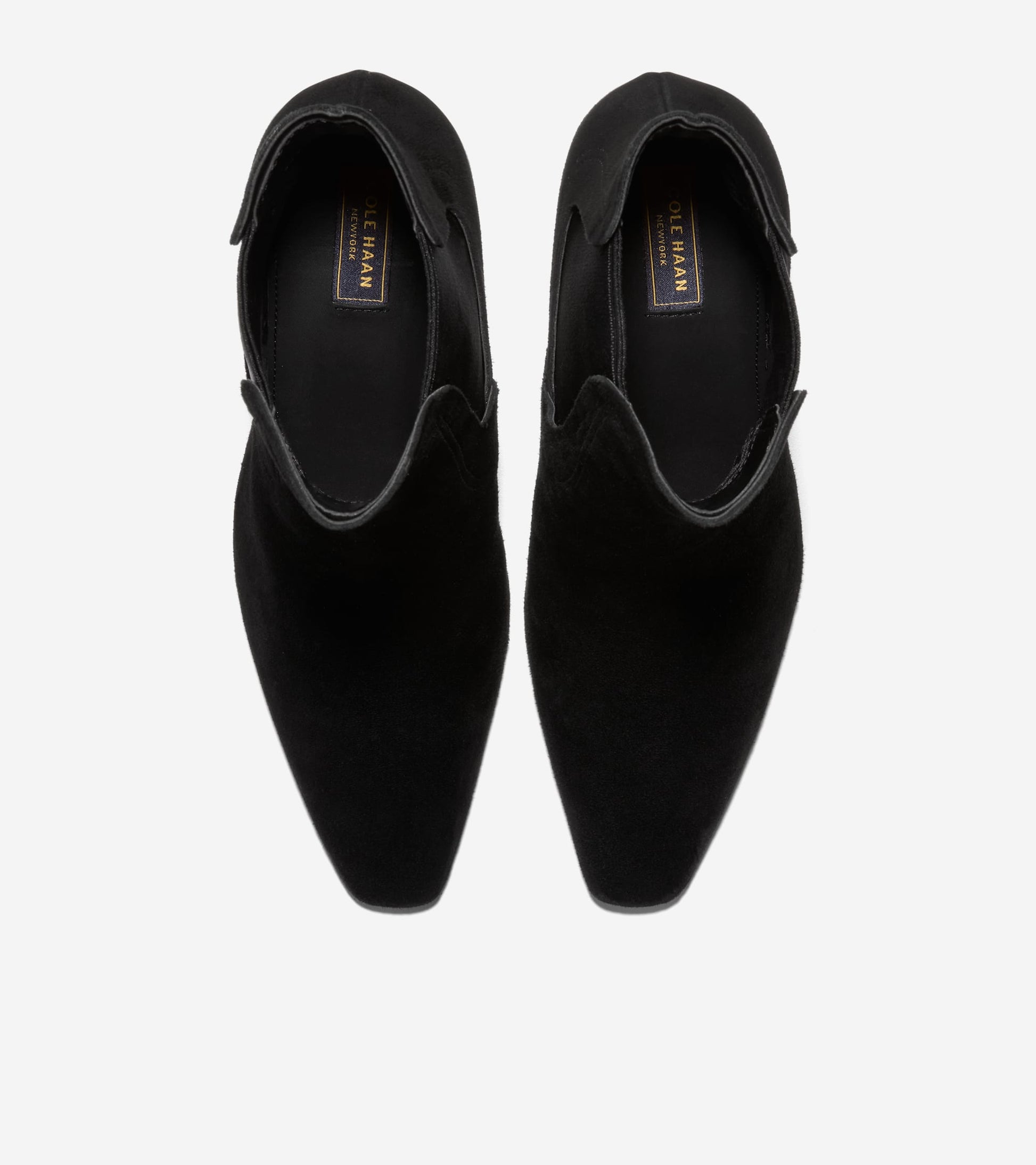 Women's Blanche Snip Toe Chelsea Booties-Black