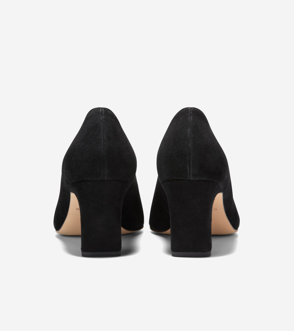 Women's Blanche Snip Toe Pumps-Black