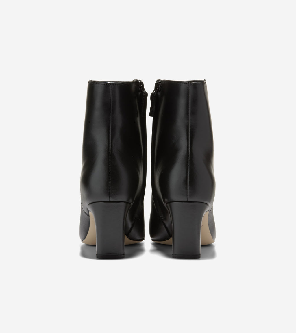 Women's Blanche Snip Toe Booties-Black