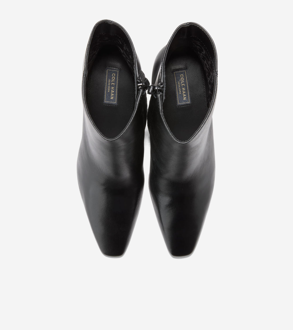Women's Blanche Snip Toe Booties-Black