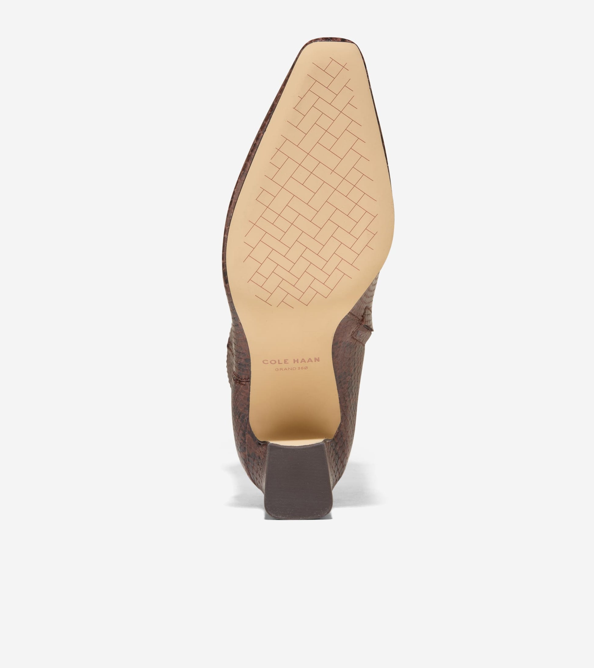 Women's Blanche Snip Toe Booties-Hickory Glossy Snake Print