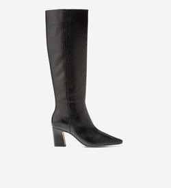 Women's Blanche Snip Toe Tall Boots-Black