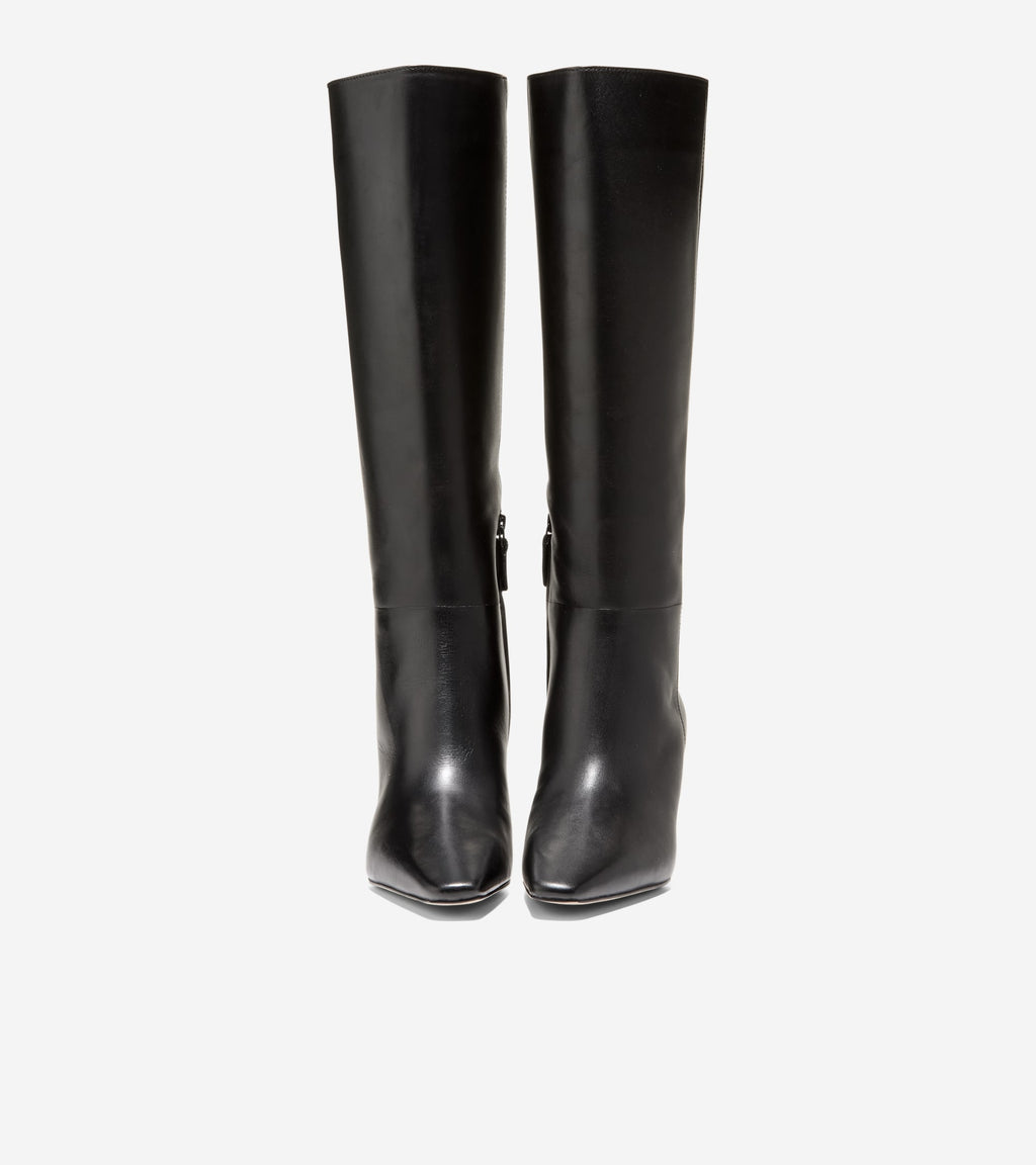 Women's Blanche Snip Toe Tall Boots-Black