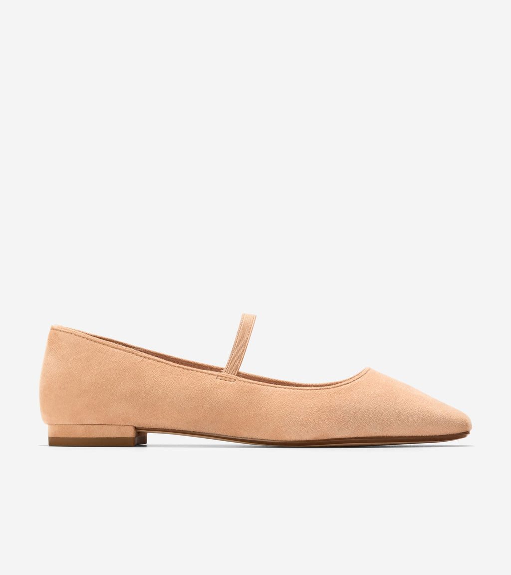 Women's Bridget Mary Jane Ballet Flats-Tuscan Sand