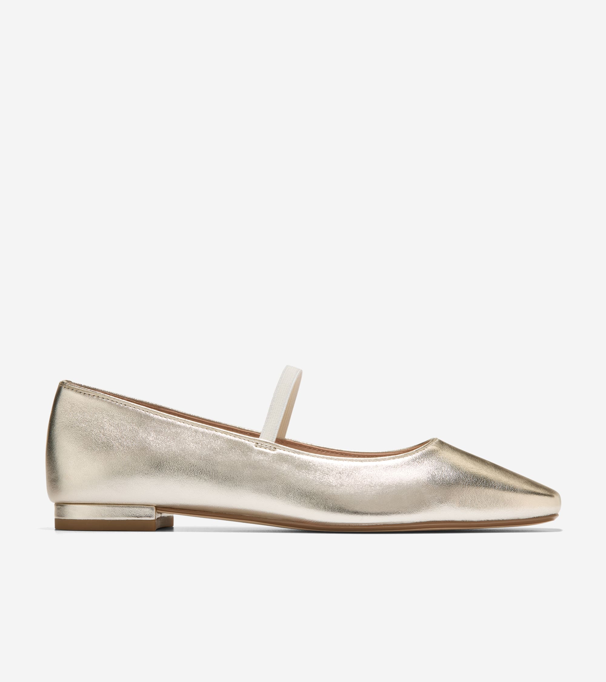 Women's Bridget Mary Jane Ballet Flats in Gold | Cole Haan