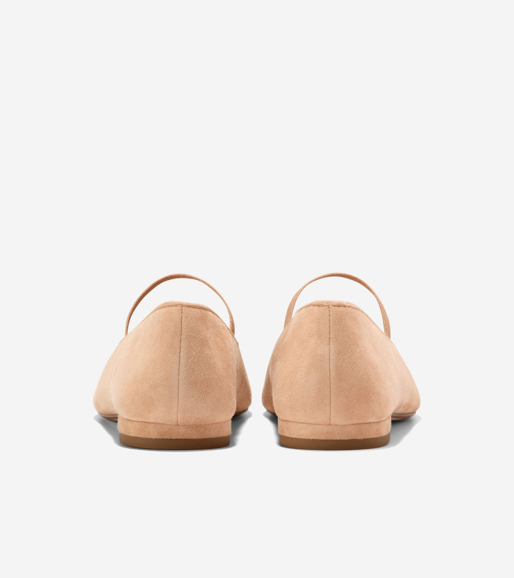 Women's Bridget Mary Jane Ballet Flats-Tuscan Sand