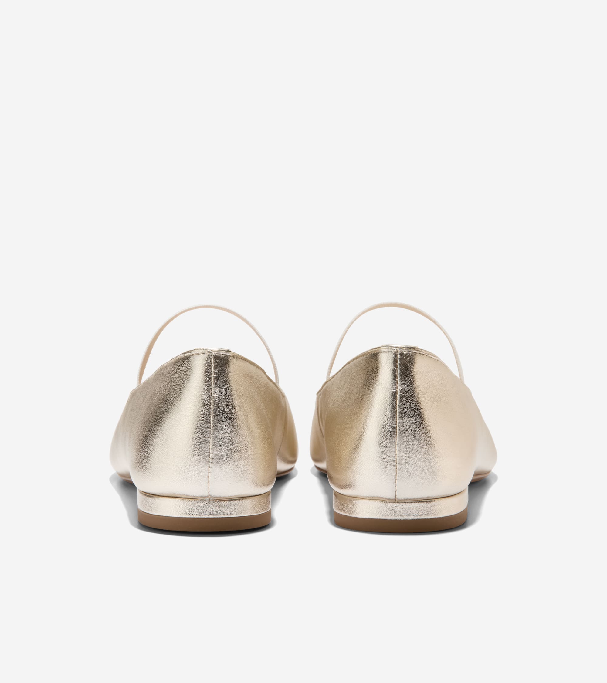 Women's Bridget Mary Jane Ballet Flats in Gold | Cole Haan