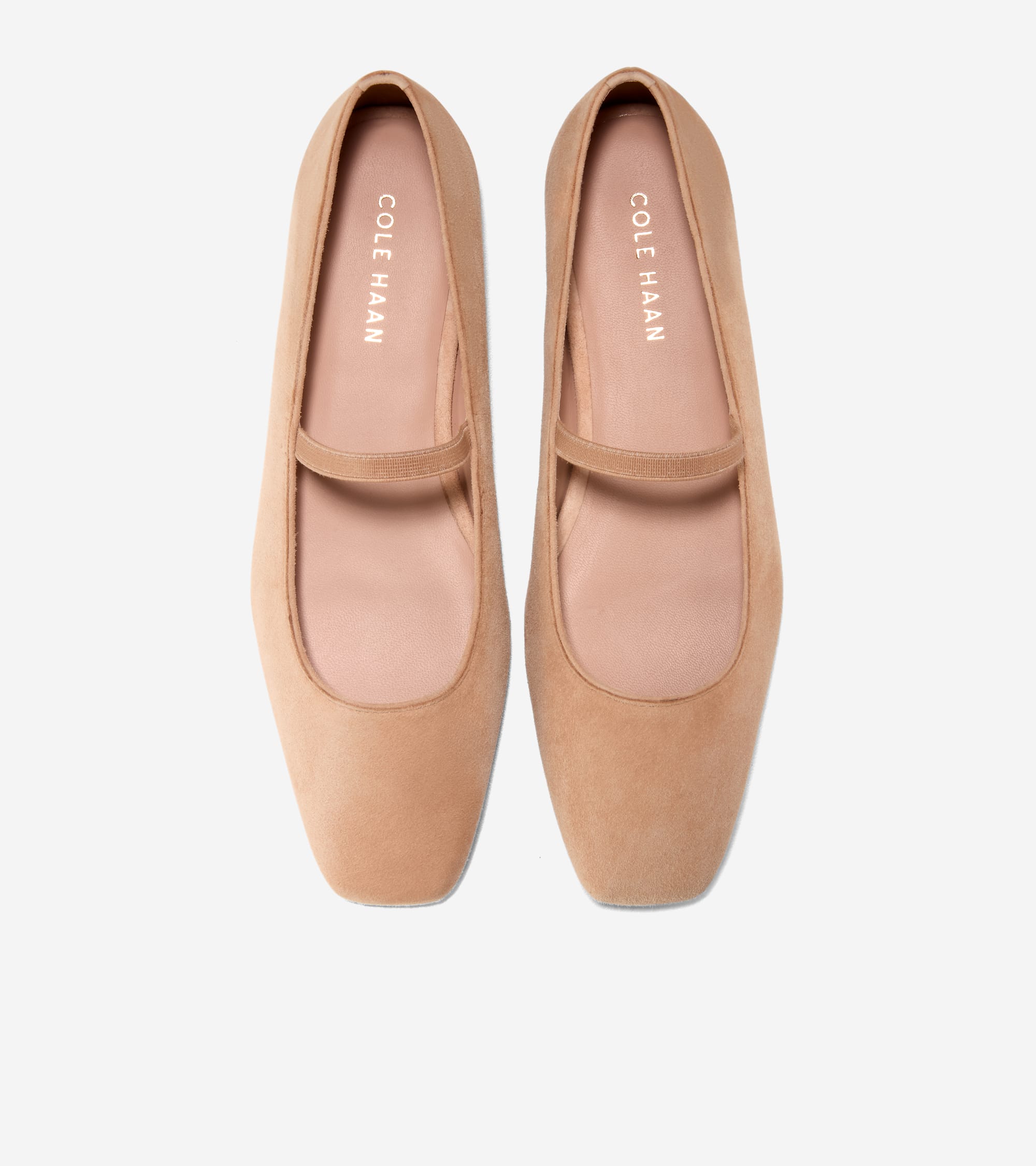 Women's Bridget Mary Jane Ballet Flats in Beige | Cole Haan