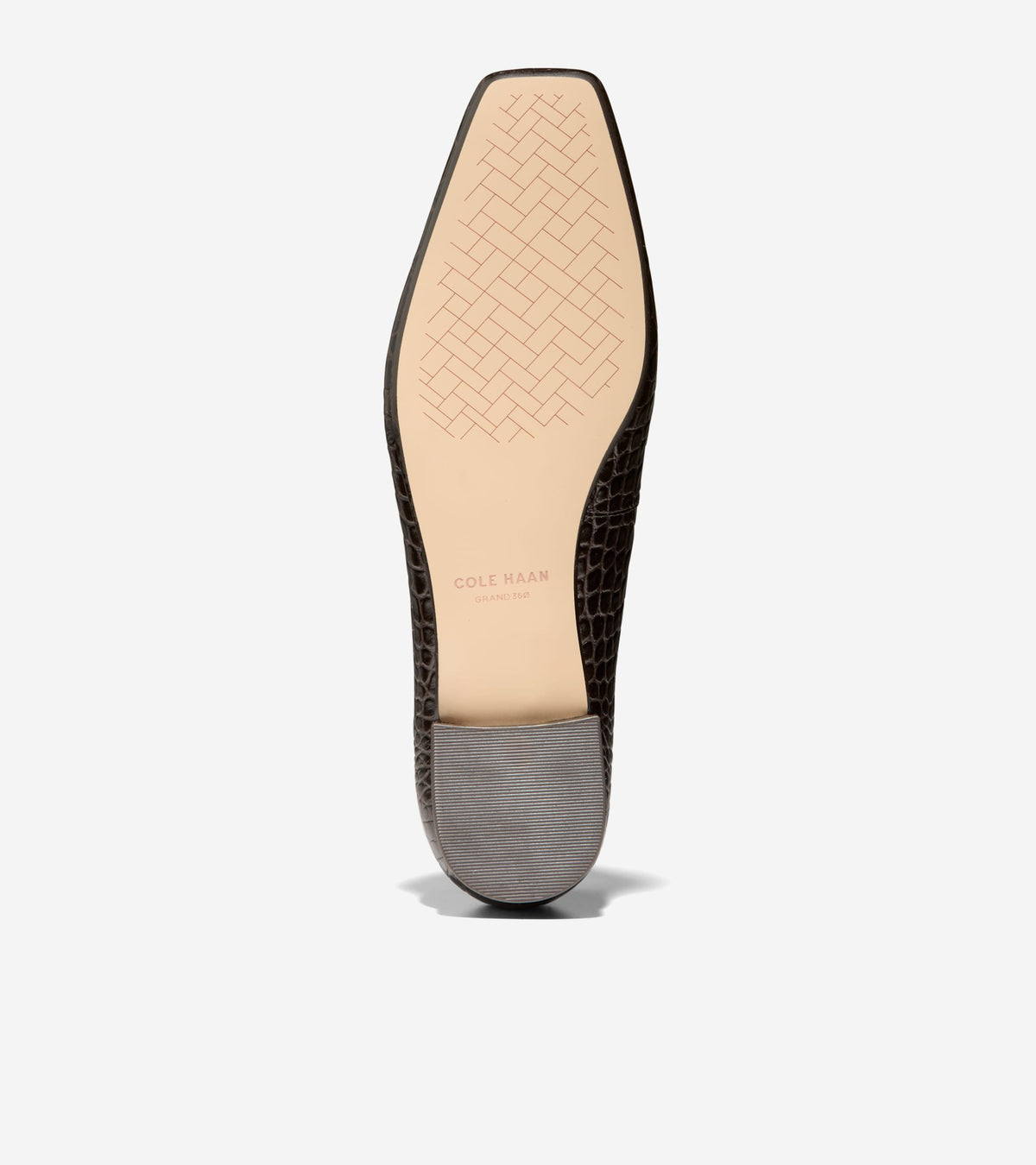 Women's Bridget Mary Jane Ballet Flats-Dark Chocolate Croc Print