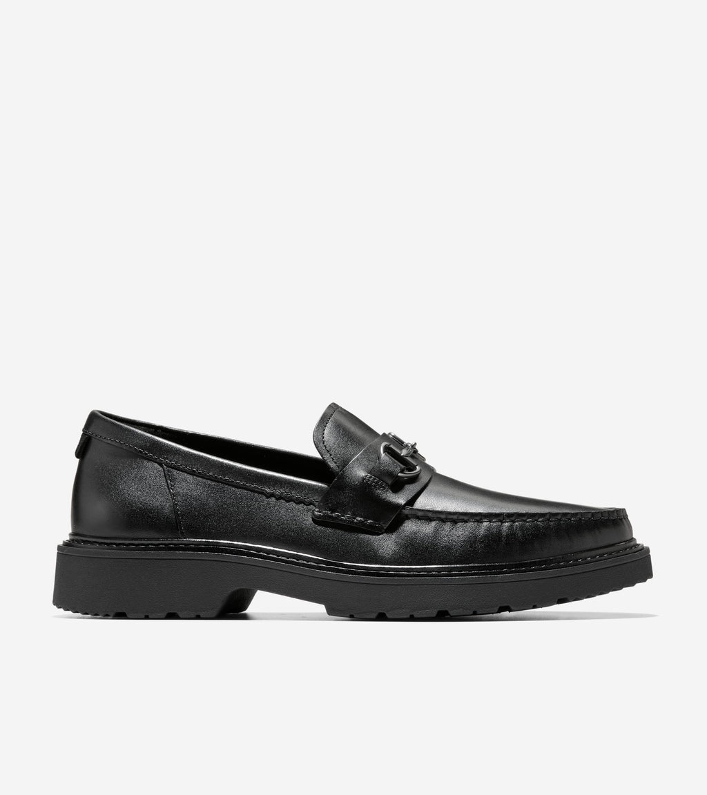 Men's Broome Grand Lug Sole Bit Loafers-Black