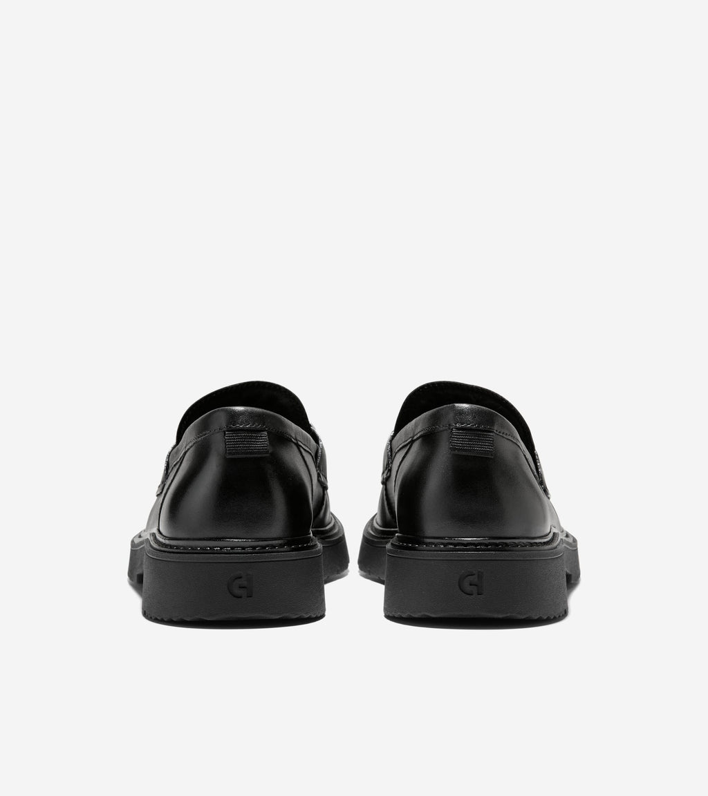 Men's Broome Grand Lug Sole Bit Loafers-Black
