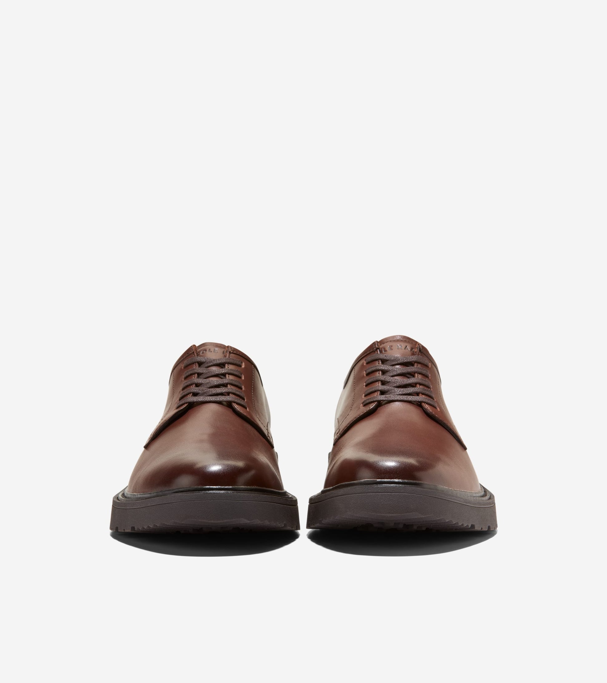 Men's Broome Grand Lug Sole Plain Toe Oxfords-Woodbury-Java