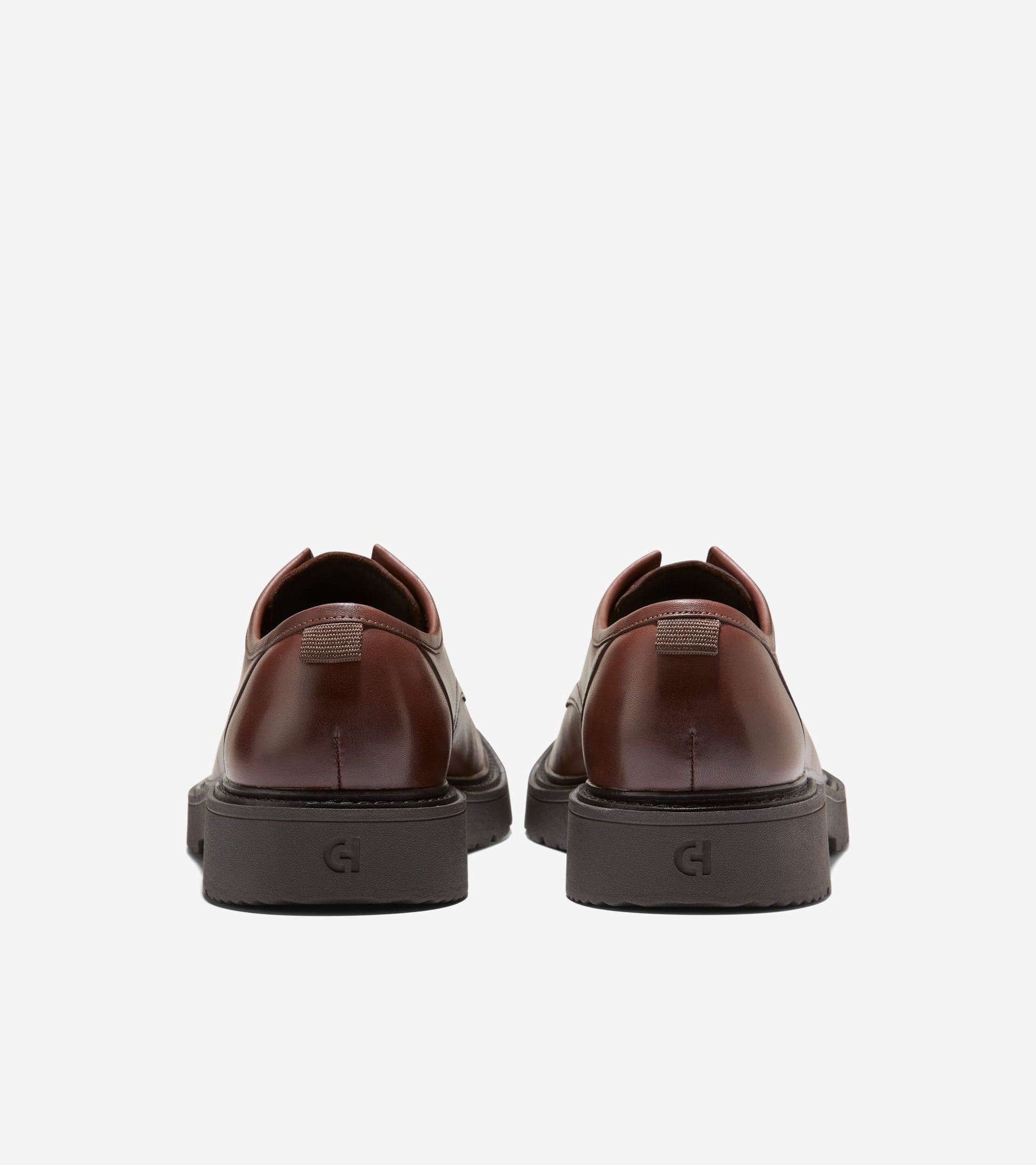 Men's Broome Grand Lug Sole Plain Toe Oxfords-Woodbury-Java