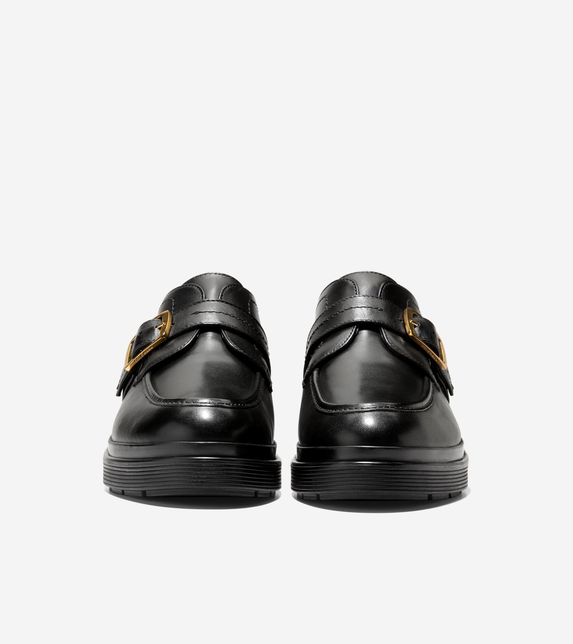 Women's Carlitta Monk Strap Lug Oxfords-Black