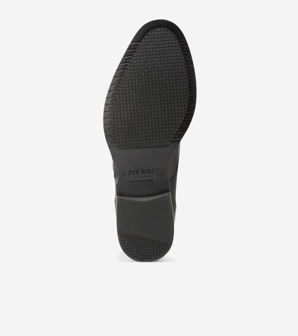 Men's Carnegie Monk Strap Shoes-Black