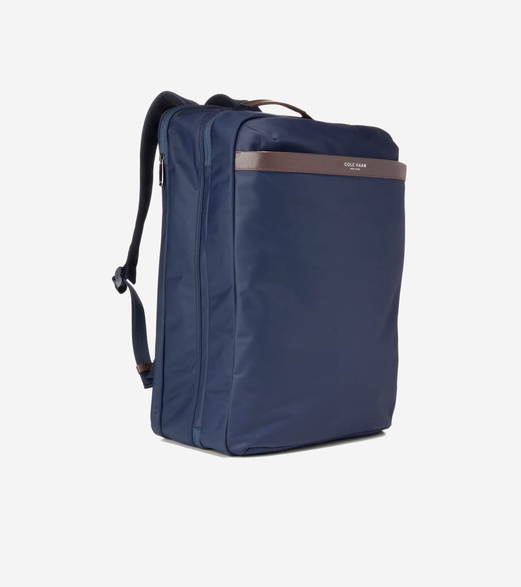Men's Carson Travel Backpack-Navy Blazer-Madeira