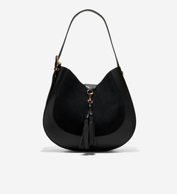 Women's Catarina Large Hobo Bag-Black