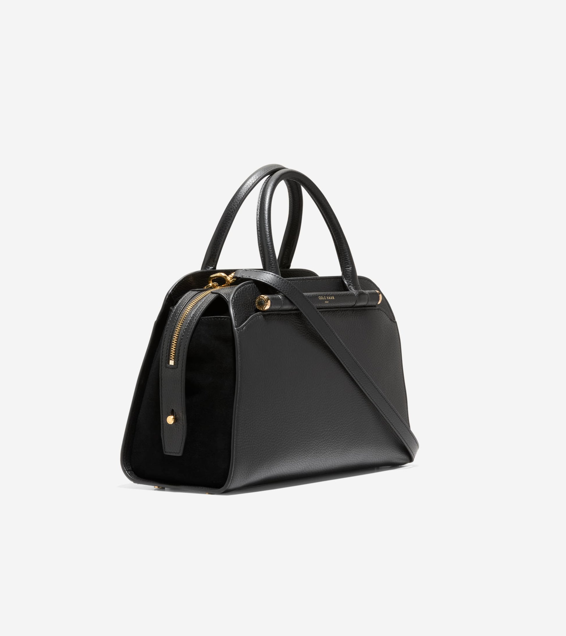 Women's Catherine Medium Satchel-Black