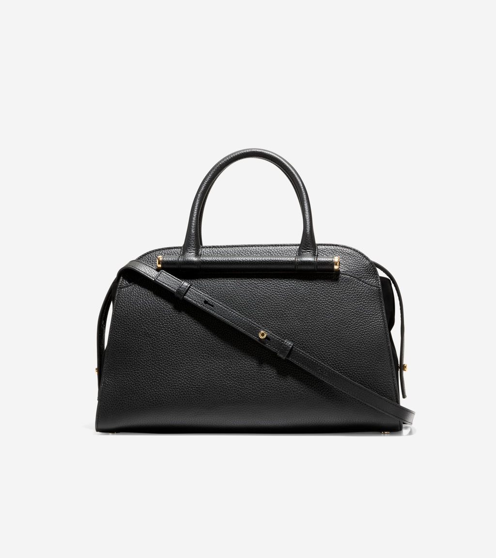 Women's Catherine Medium Satchel-Black