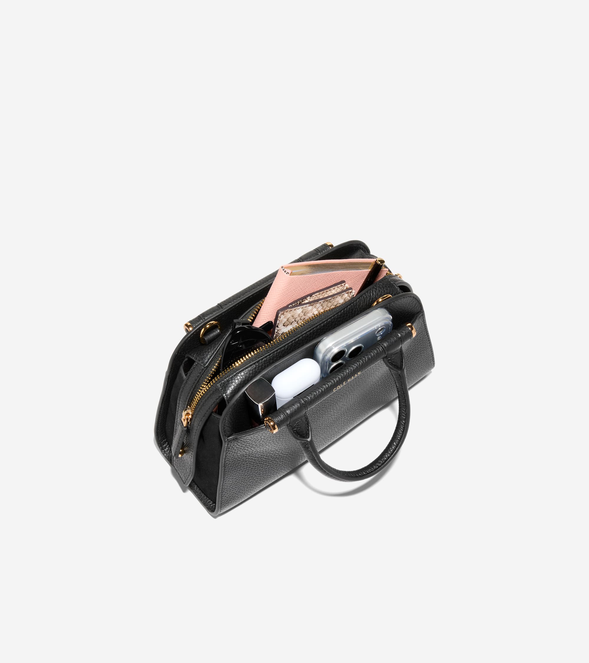 Women's Catherine Small Satchel in Black | Cole Haan