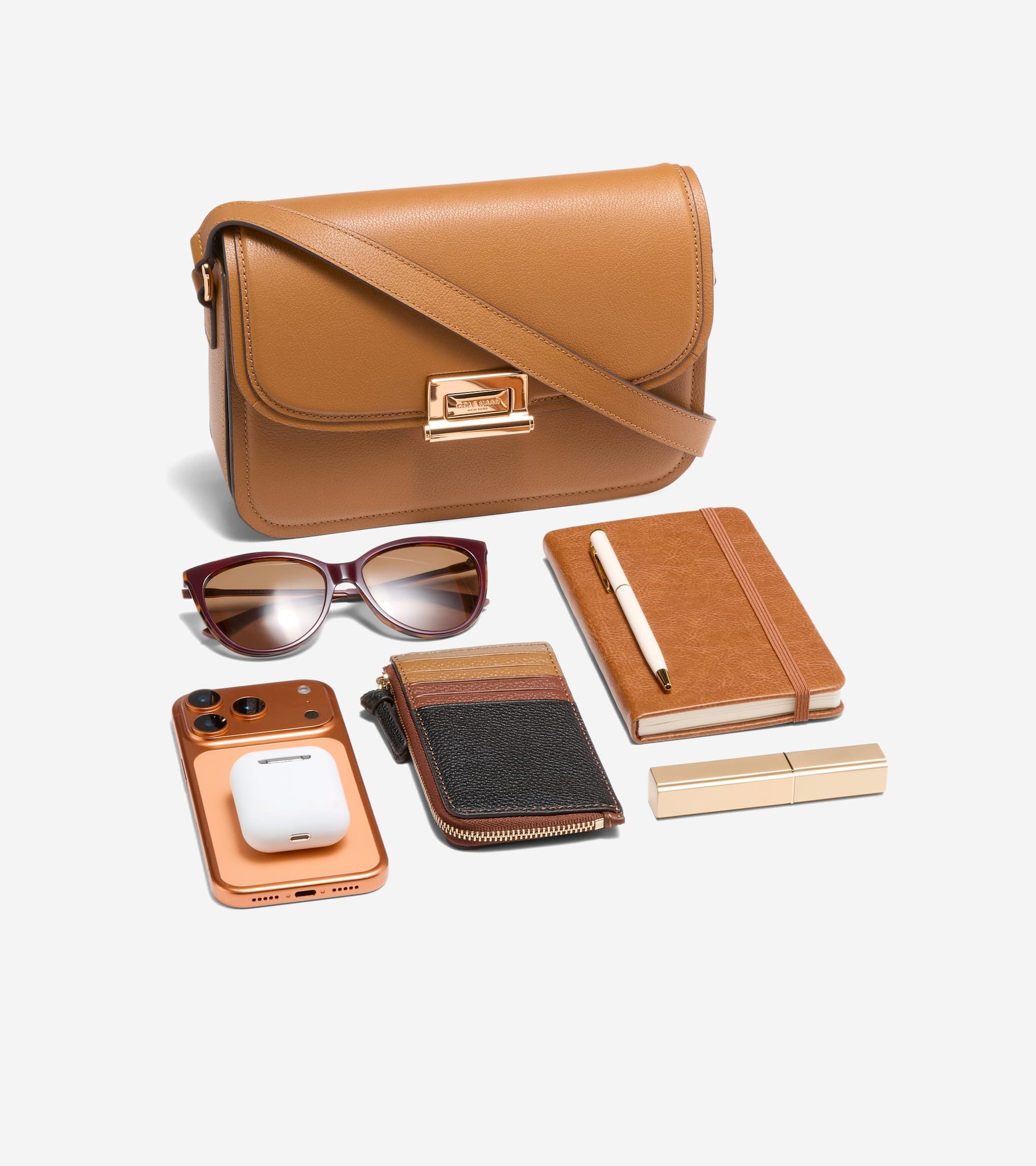 Women's Celeste Crossbody Bag-Golden Honey