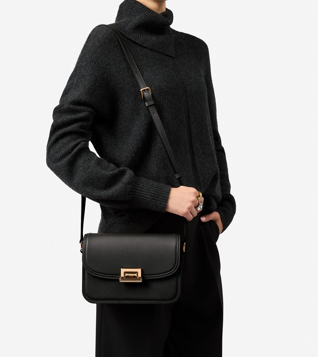 Women's Celeste Crossbody Bag-Black