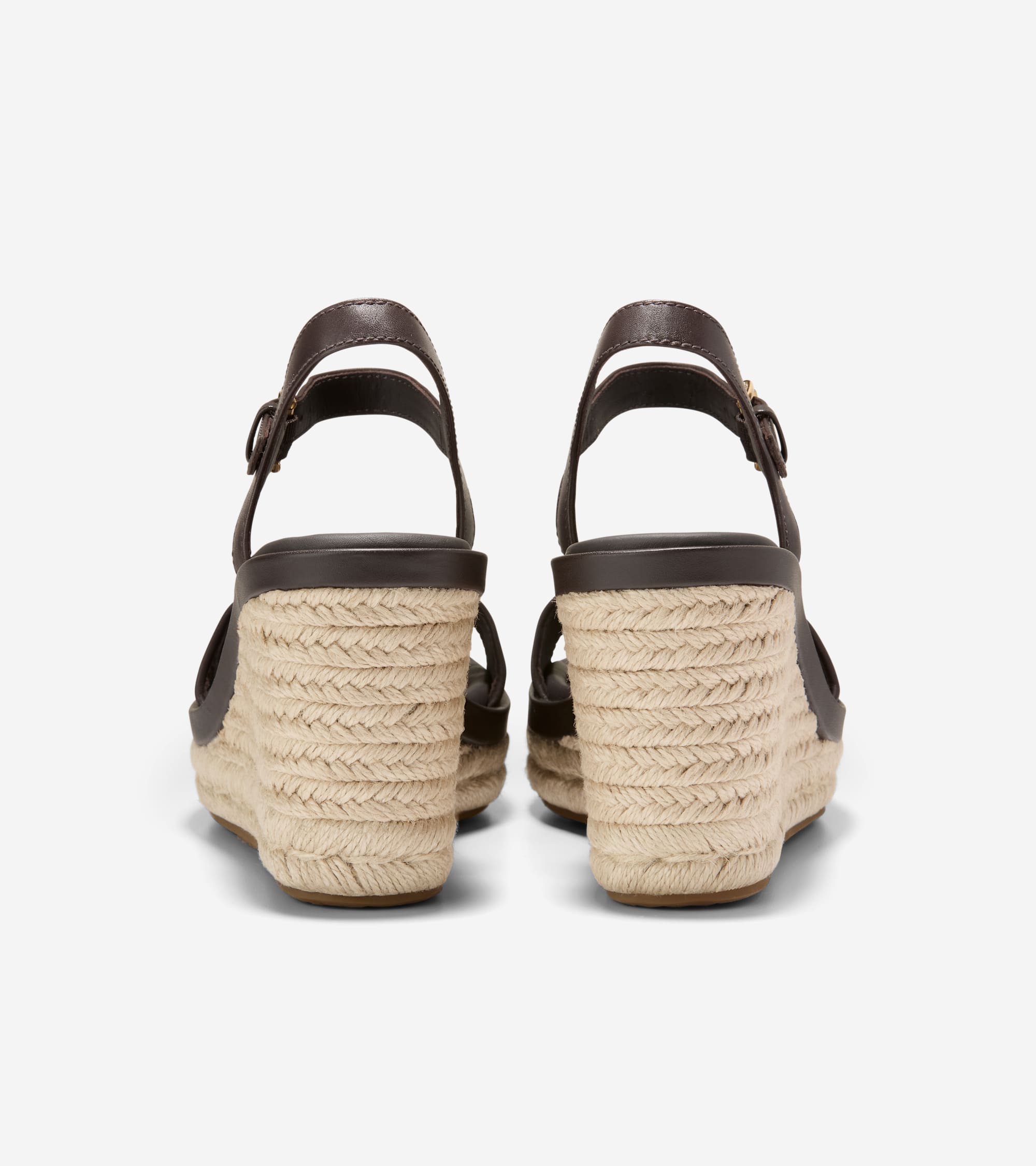 Women's Cloudfeel Asbury Espadrille Wedge Sandals in Brown | Cole Haan