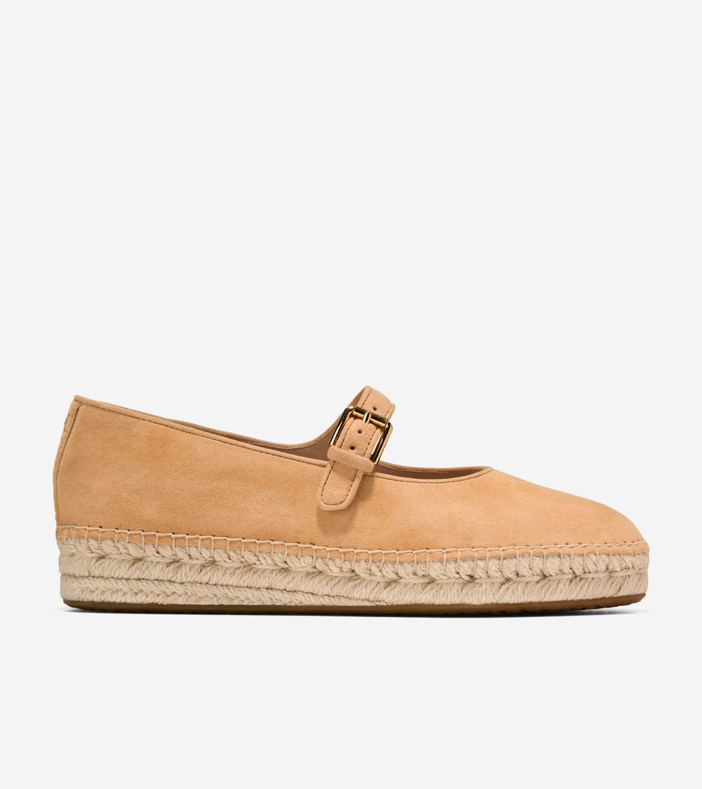 Women's Cloudfeel Asbury Mary Jane Ballet Flats-Biscuit