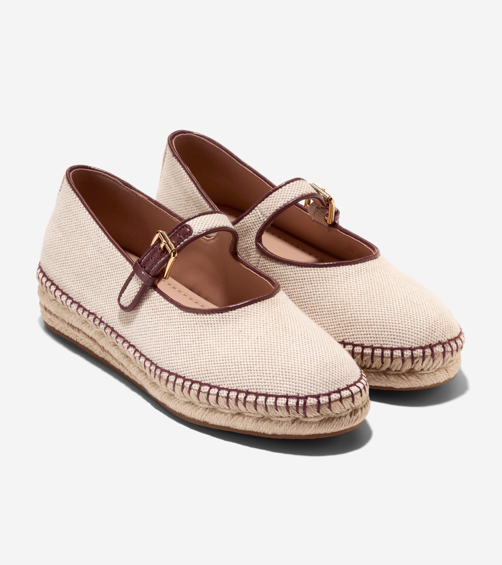 Women's Cloudfeel Asbury Mary Jane Ballet Flats-Natural