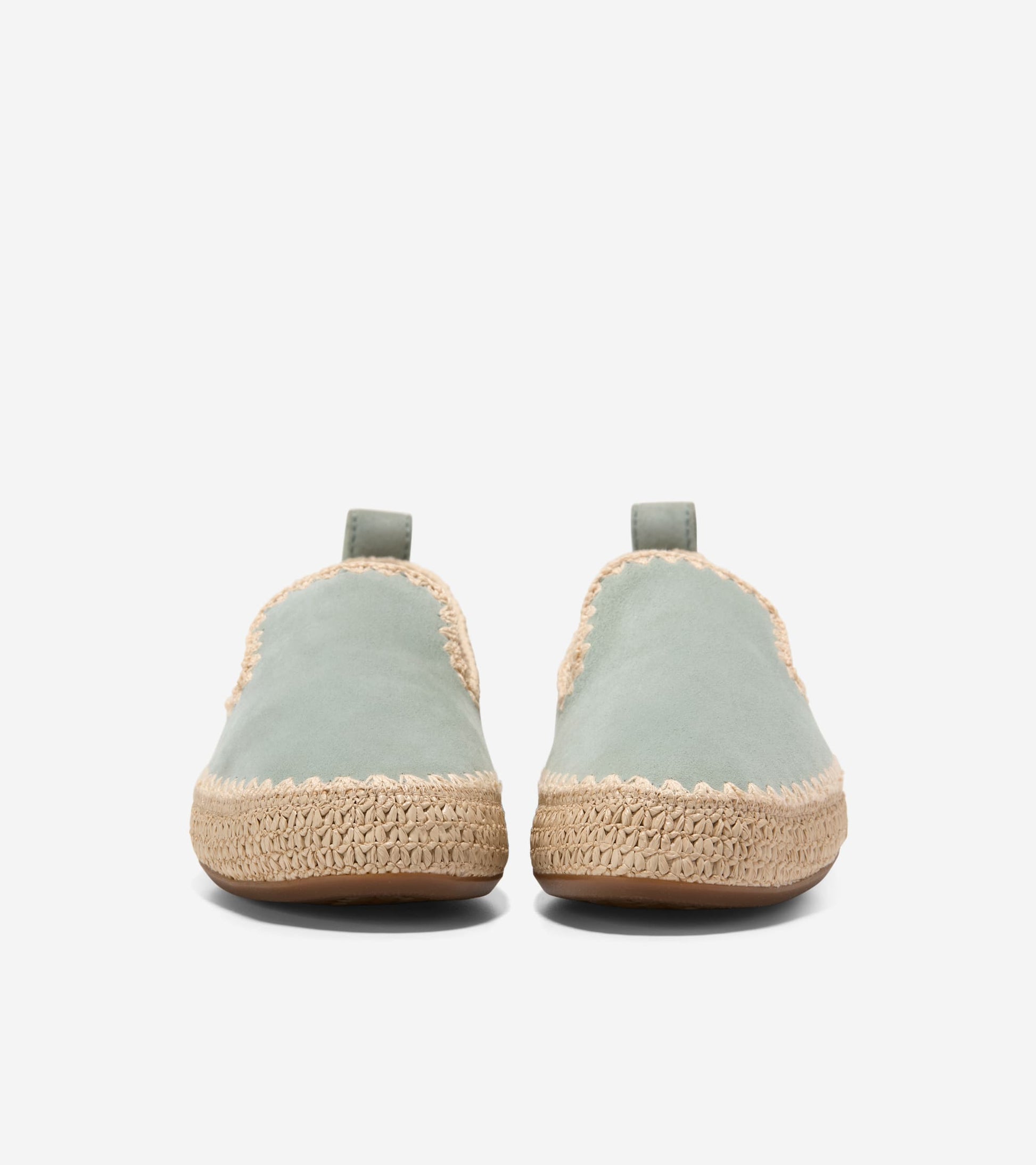 Women's Cloudfeel Asbury Slipon Loafers-Lily Pad-Natural Raffia
