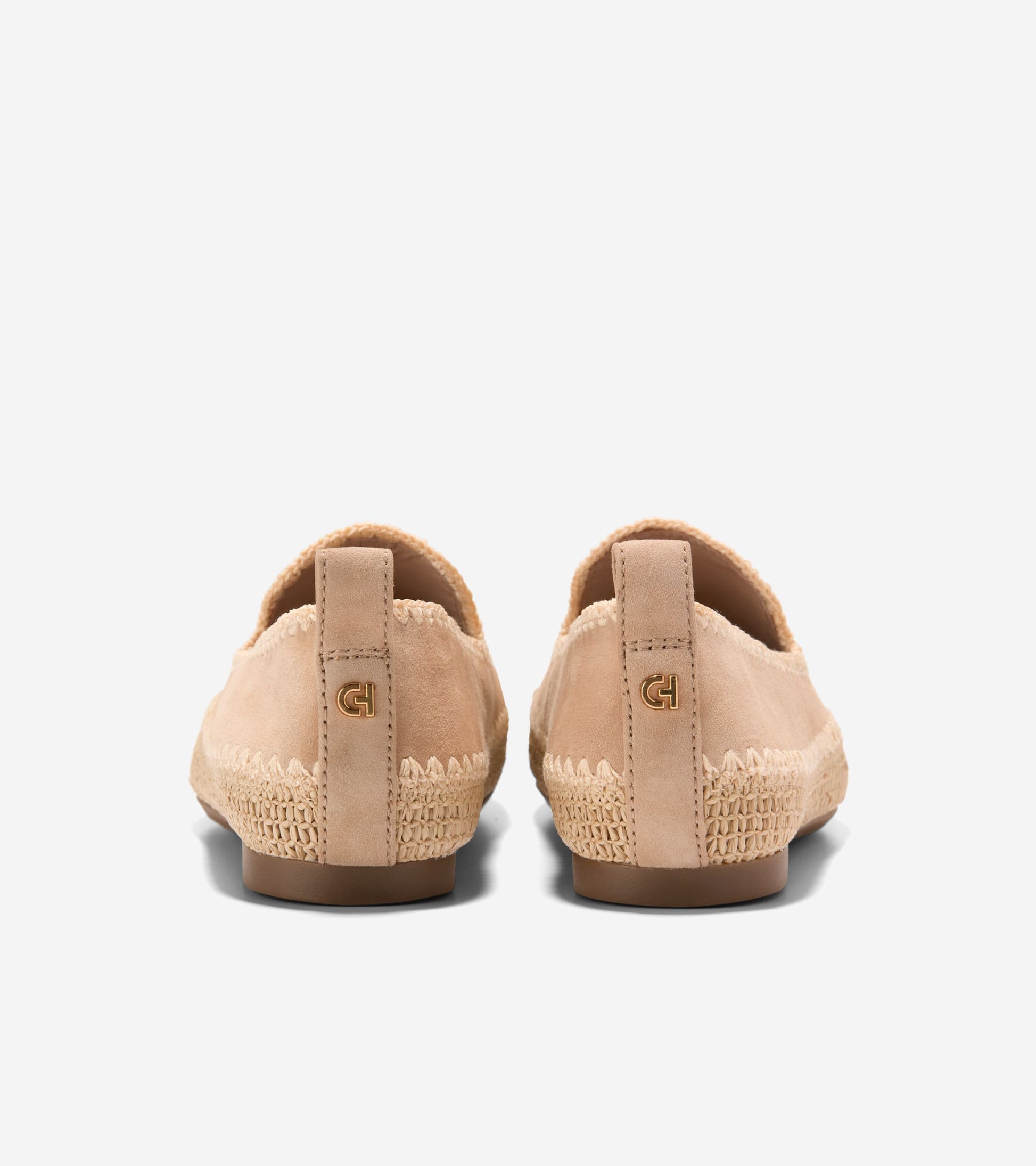 Women's Cloudfeel Asbury Slip-On Loafers-Tuscan Sand-Natural Raffia