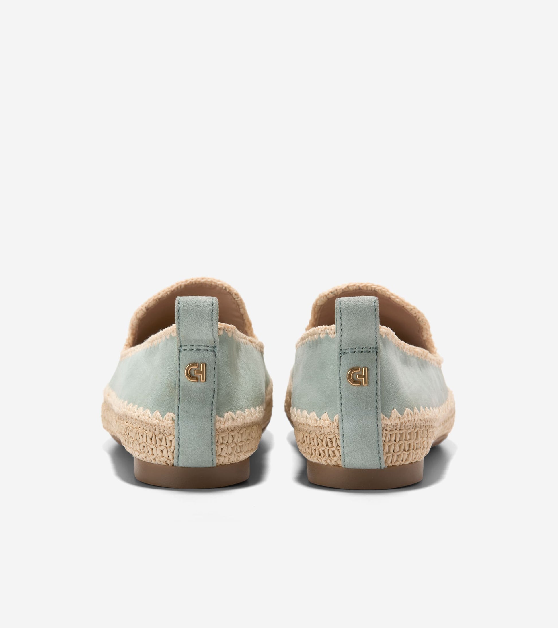 Women's Cloudfeel Asbury Slipon Loafers-Lily Pad-Natural Raffia