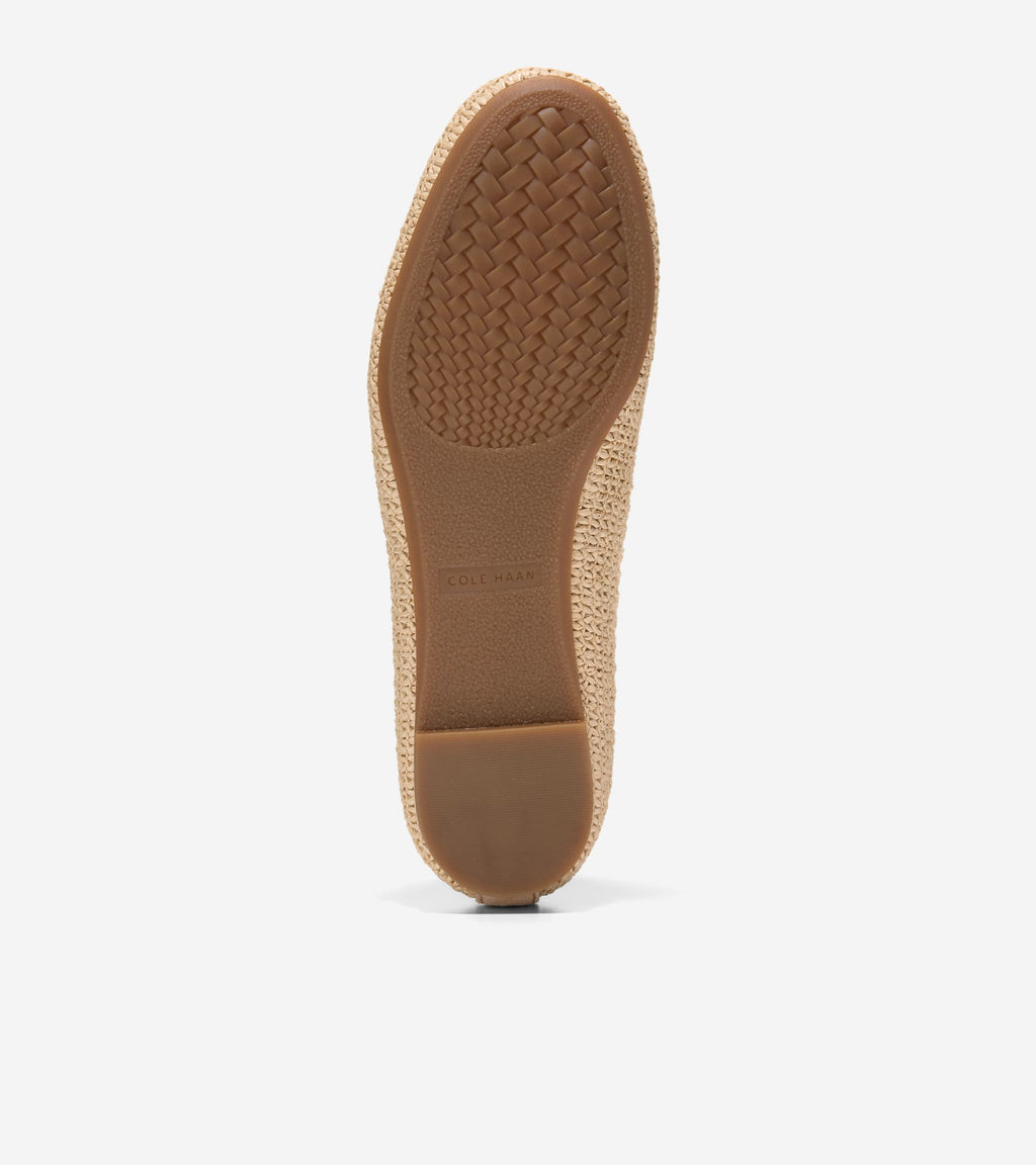 Women's Cloudfeel Asbury Slip-On Loafers-Tuscan Sand-Natural Raffia