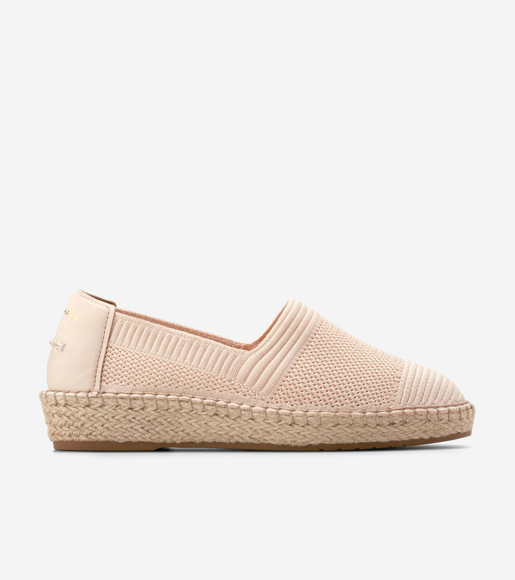 Women's Cloudfeel Espadrille II Slip-On Loafers-Sandollar Stitchlite™