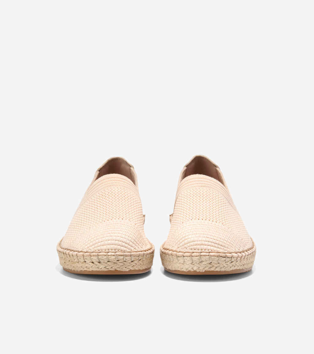 Women's Cloudfeel Espadrille II Slip-On Loafers-Sandollar Stitchlite™