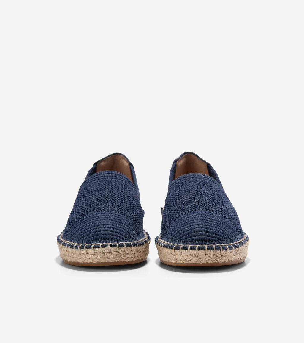 Women's Cloudfeel Espadrille II Slip-On Loafers-Marine Blue Stitchlite™