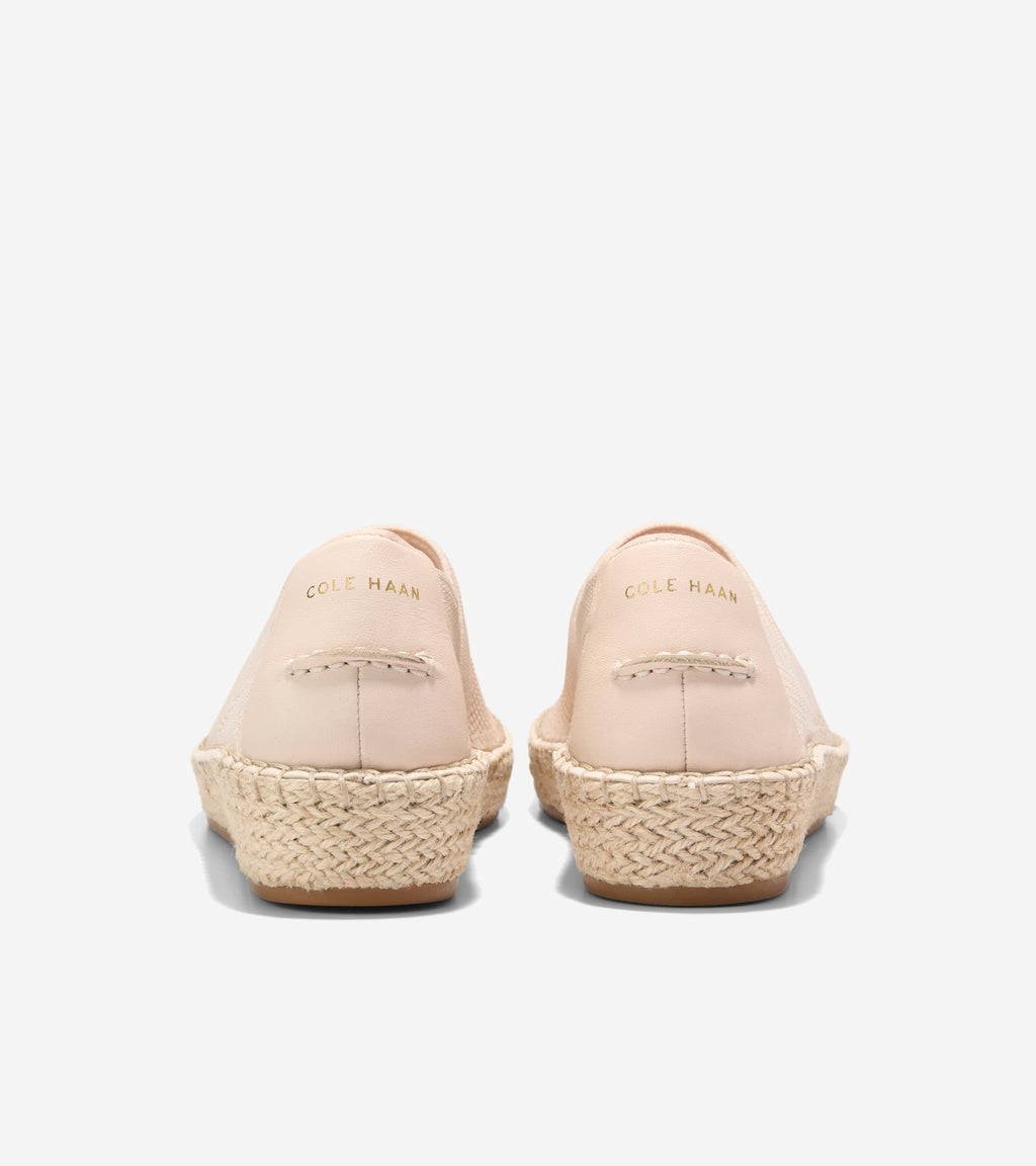 Women's Cloudfeel Espadrille II Slip-On Loafers-Sandollar Stitchlite™