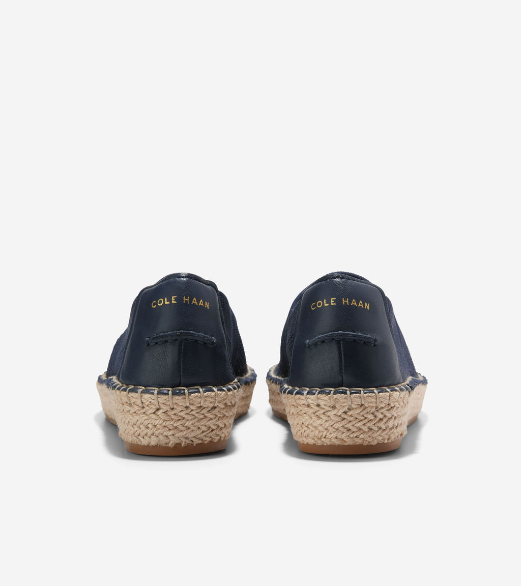 Women's Cloudfeel Espadrille II Slip-On Loafers-Marine Blue Stitchlite™