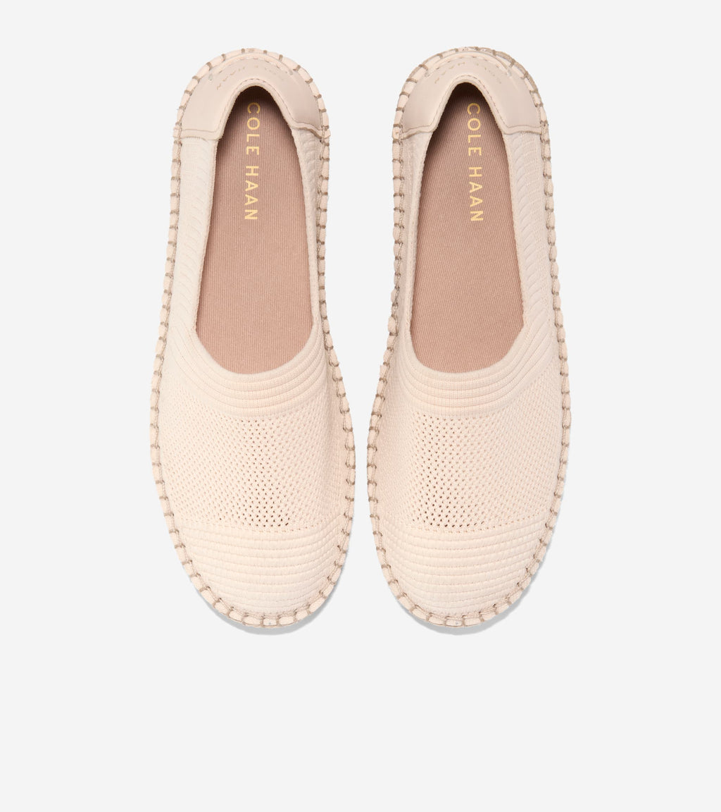 Women's Cloudfeel Espadrille II Slip-On Loafers-Sandollar Stitchlite™