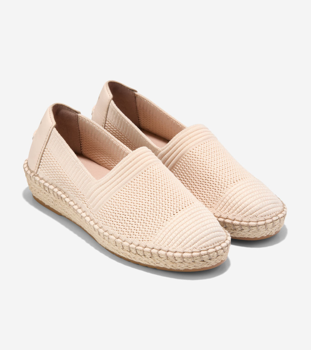 Women's Cloudfeel Espadrille II Slip-On Loafers-Sandollar Stitchlite™