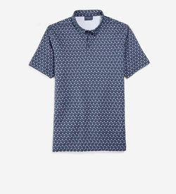 Men's Cobbler Polo-Navy Blazer Palm