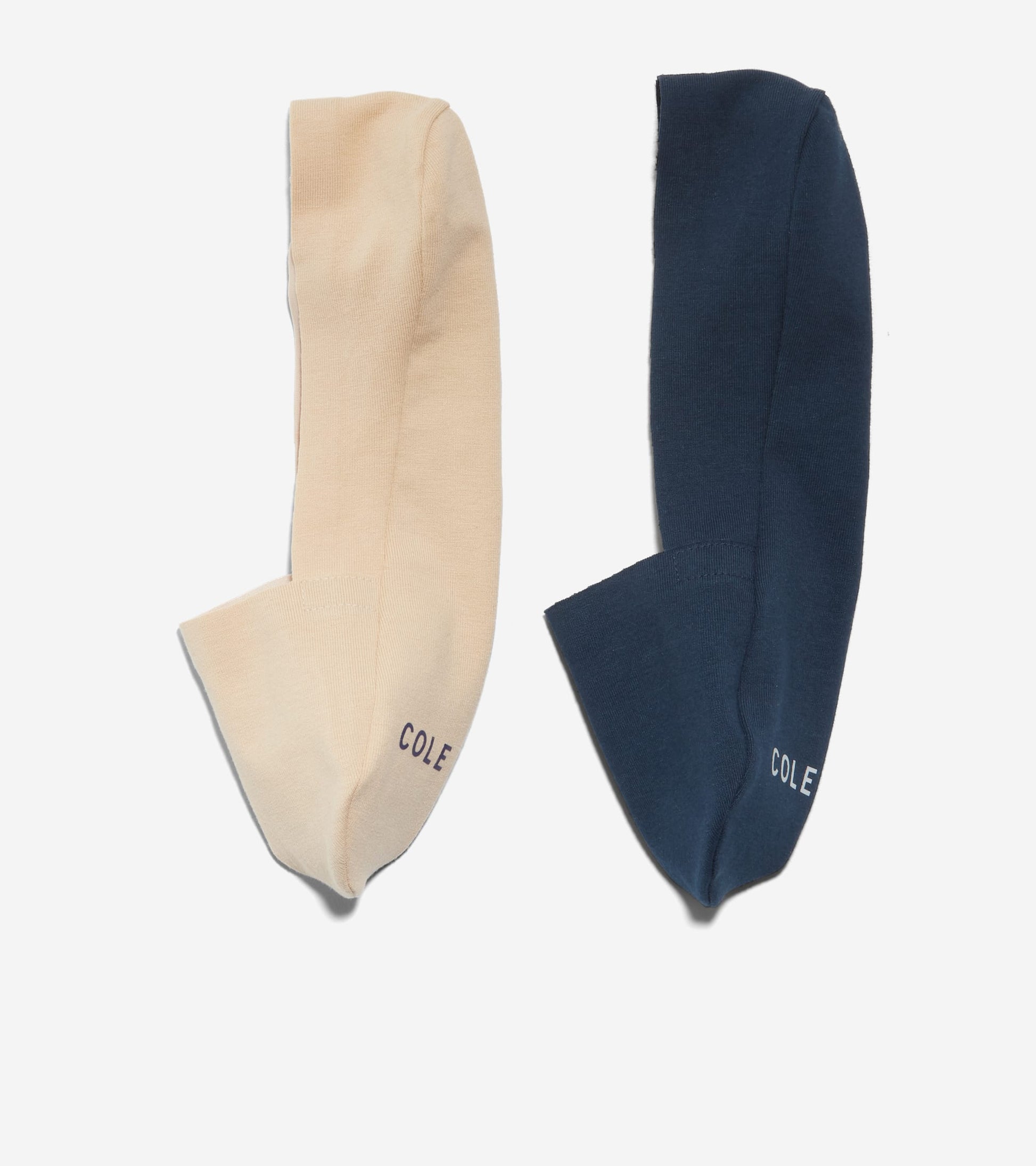 Men's 2-Pack Sock Liner-Blue-Nude