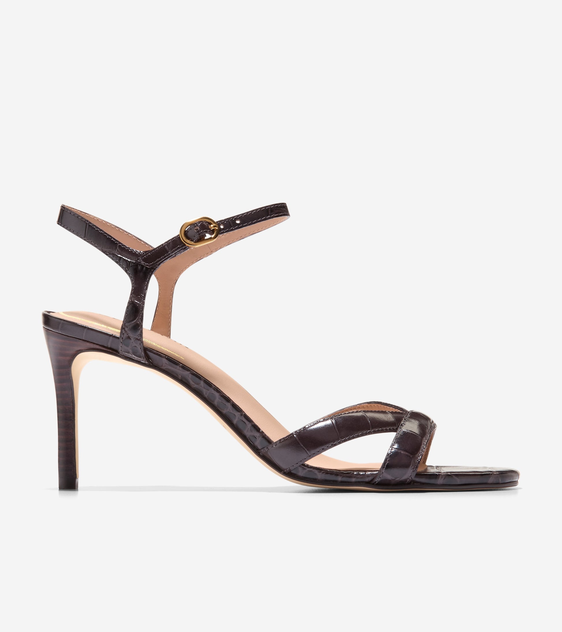 Women's Constantina Sandals-Dark Chocolate Croc Print