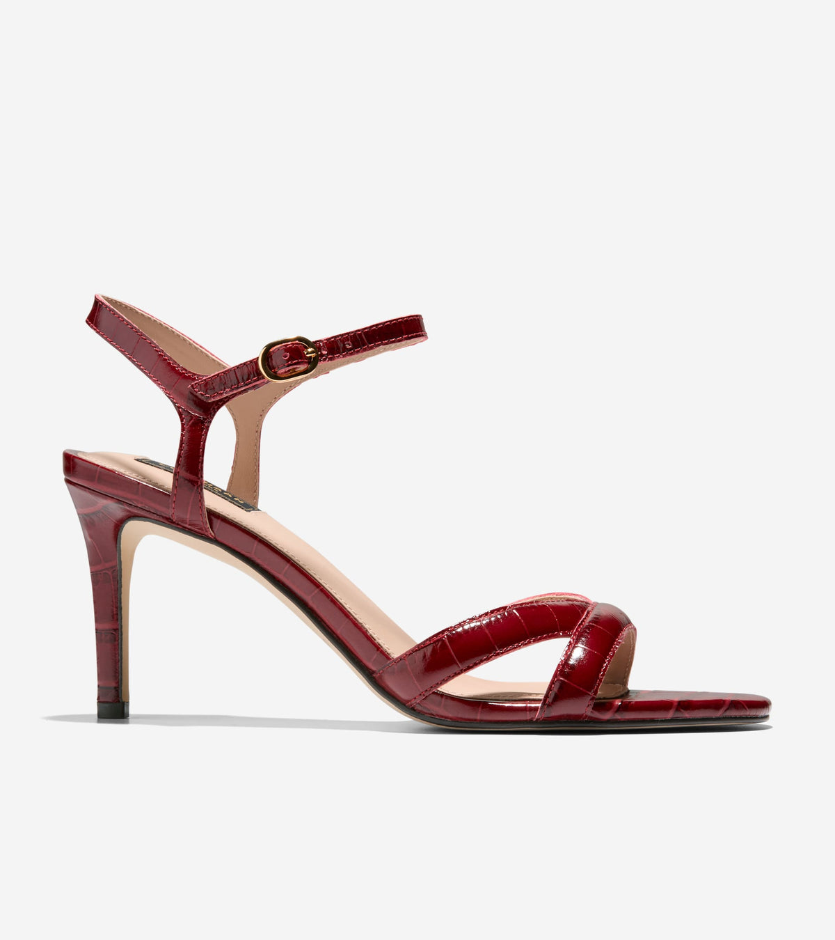 Women's Constantina Sandals-Ruby Croc Print