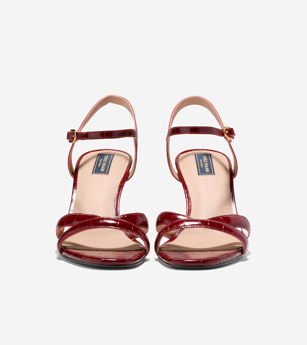 Women's Constantina Sandals-Ruby Croc Print