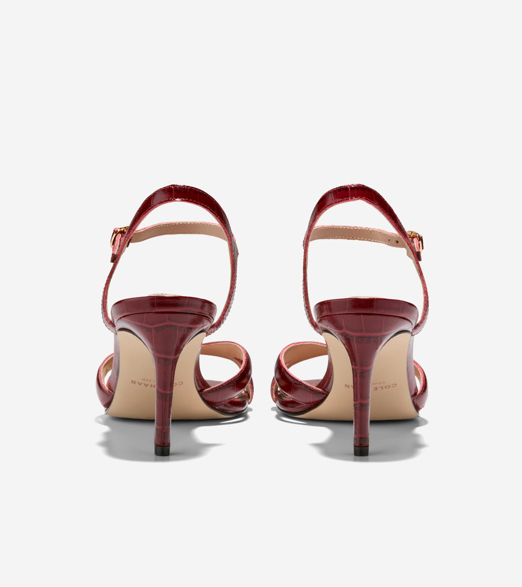 Women's Constantina Sandals-Ruby Croc Print