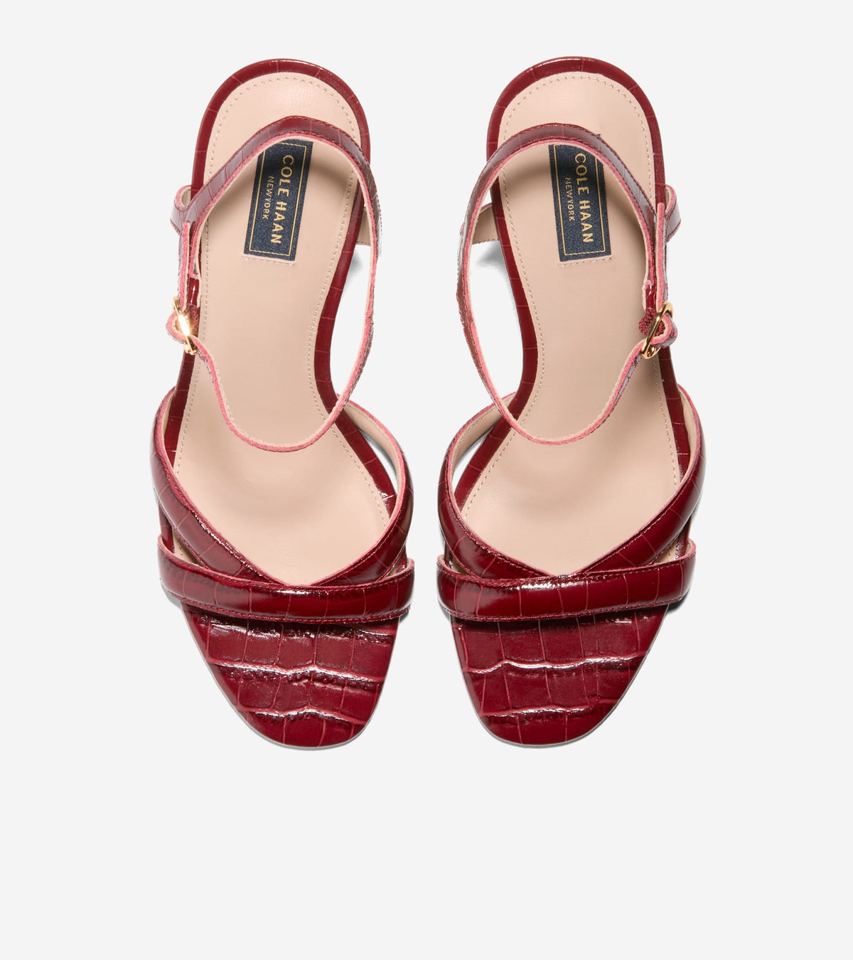 Women's Constantina Sandals-Ruby Croc Print