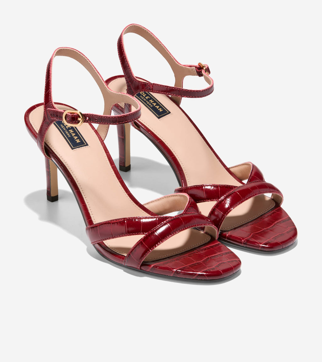 Women's Constantina Sandals-Ruby Croc Print