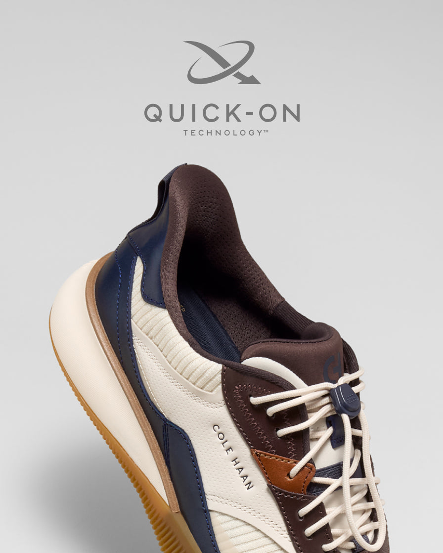 Men's 6.ZERØGRAND Sneaker featuring Quick-On Technology