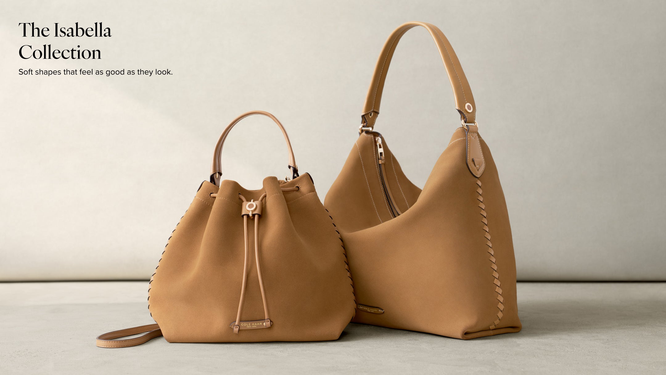 Women's Isabella Bucket Bag in Black | Cole Haan